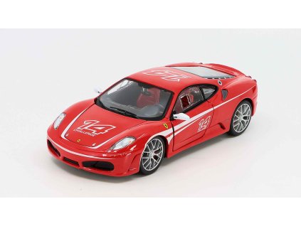 Ferrari F430 Challenge N14 2006 1:24 - časopis s modelem  Ferrari F430 - kovový model auta 1/24