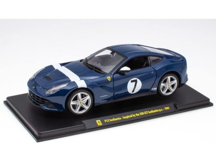 Ferrari F12 Berlinetta N7 2012 Inspired by the 250 GT Berlinetta 1:24 - časopis s modelem  Ferrari F12 - kovový model auta 1/24