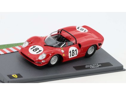 Ferrari 275P Spider N181 1965 1:43 - časopis s modelem  Ferrari 275P - kovový model auta 1/43