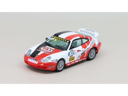 Porsche 911 996 GT3 N16 1999 1:43 - časopis s modelem  Porsche 911 996 - kovový model auta 1/43