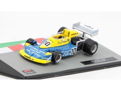March 761 1976 R. Peterson 1:43 - Formula 1 Cars časopis s modelem  March 761 1976 R. Peterson - kovový model auta