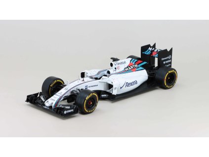 Williams FW37 Felipe Massa 2015 1:24 - Formula 1 Cars časopis s modelem  Williams FW 37 2015 Felipe Massa - kovový model auta