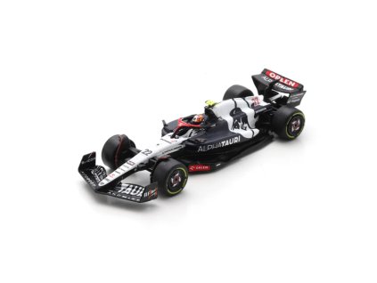 AlphaTauri AT04 #22 Scuderia Alpha Tauri Bahrain GP 2023 1:64 - Spark Model  AlphaTauri AT04 - kovový model auta 1/64