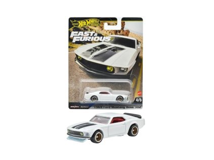 Ford Mustang BOSS 302 1:64 - Hot Wheels  Ford Mustang BOSS 302 - model auta 1/64
