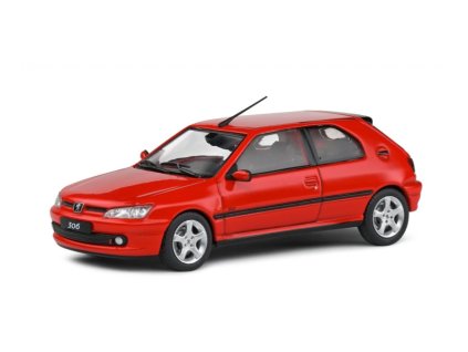 Peugeot 306 GTI S16 2002 1:43 - Solido  Peugeot 306 S 16 2002 - kovový model