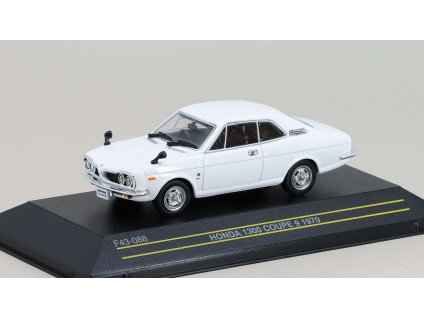 Honda 1300 Coupe 9 1970 bílá 1:43 - First 43 Models  Honda-1300 Coupe 9 1970 - kovový model