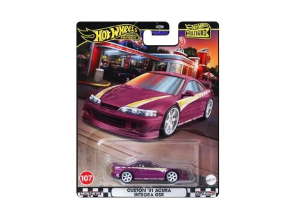 Acura Integra GSR Custom 2001 1:64 - Hot Wheels  Acura Integra GSR Custom 2001 - model auta 1/64