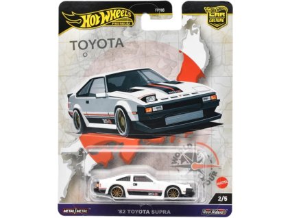 Toyota Supra 1982 1:64 - Hot Wheels  Toyota Supra - model auta 1/64
