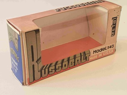 Krabička na modely Russo-Balt- 1:43 SOUKROMÝ INZERAT  Krabička na modely