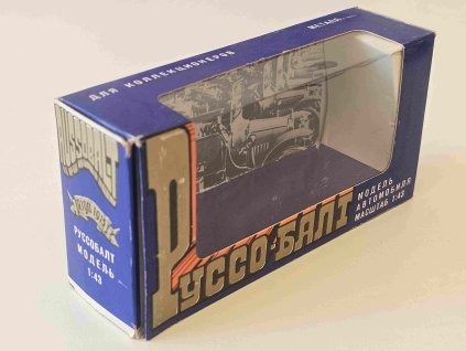 Krabička na modely Russo-Balt- 1:43 SOUKROMÝ INZERAT  Krabička na modely