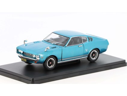 Toyota Celica LB 2000 GT modrá  1:24 - WhiteBox  Toyota Celica LB-2000 GT - kovový model auta