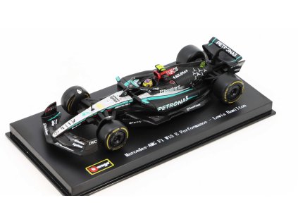Mercedes AMG F1 W15 E Perfomance #44 2024 L. Hamilton 1:43 - Bburago  Mercedes-Benz AMG F1 W15 E Perfomance No.44 - kovový model auta