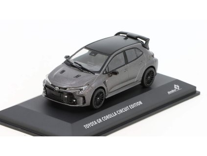 Toyota Corolla GR Circuit Edition 2023 šedá 1:43 - Solido  Toyota Corolla GR - kovový model
