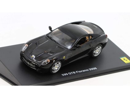 Ferrari 599 GTB Fiorano 2006 1:43 - časopis s modelem  Ferrari 599 GTB Fiorano - kovový model auta