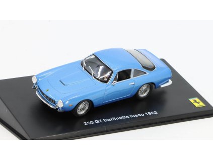 Ferrari 250 GT Berlinetta Lusso 1962 1:43 - časopis s modelem  Ferrari 250GT Berlinetta - kovový model auta