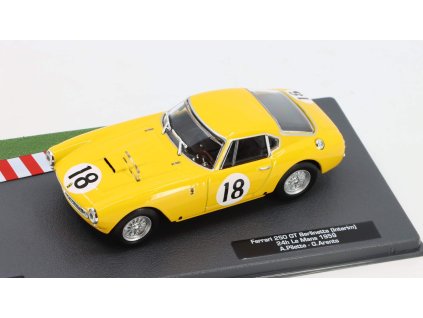 Ferrari 250 GTO LWB 3.0L V12 1959 1:43 - časopis s modelem  Ferrari 250GTO - kovový model auta
