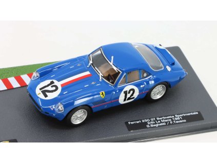 Ferrari 250 Gt Sperimentale 3.0l V12 Team Sefac 1961 1:43 - Altaya časopis s modelem  Ferrari 250GT #12 - kovový model auta
