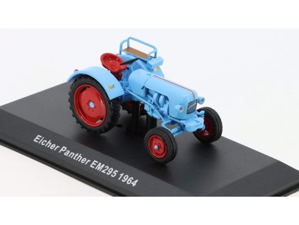 Eicher Panther EM295 1964 Traktor 1:43 - časopis s modelem  Eicher Panther EM295 - kovový model auta