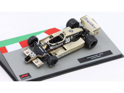 Arrows F1 A1b #30 Season 1979 Jochen Mass 1:43 - časopis s modelem Arrows F1 A1b - kovový model auta