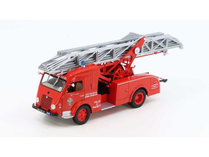 Renault Galion Truck Požární vůz Ville De Nancy 1960 1:43 - Hachette časopis s modelem  Renault Galion - kovový model