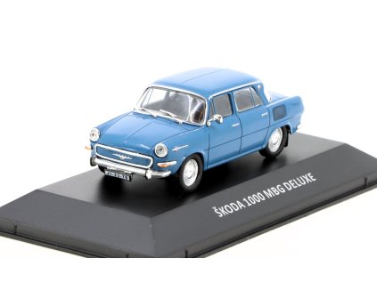 Škoda 1000 MBG De Luxe 1:43 - ŠKODA časopis s modelem #8 DeAgostini  Škoda 1000 MBG De Luxe 1:43 - Škoda Kaleidoskop DeAgostini