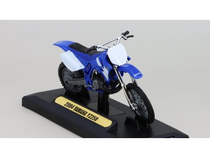Yamaha YZ250 2004 1:18 - MotorMax BAZAROVÉ ZBOŽÍ  Yamaha YZ 250 - model motorky 1/18