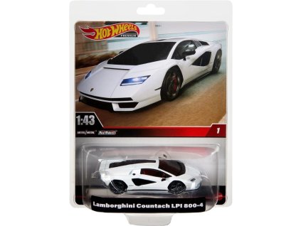 mattel hot wheels premiove auto 1 43 lamborghini countach lpi 800 4 hmd49
