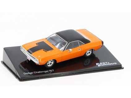 Dodge Challenger R/T 1970 Rychle a Zběsile 1:43 - DeAgostini časopis s modelem  Dodge Challenger R T 1970 - kovový model auta 1/43