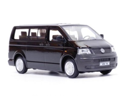 volkswagen transporter t5 caravelle noir 2010 cararama 4 62143 1 43 1