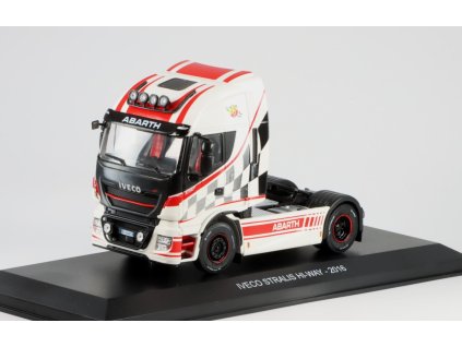 Iveco Stralis HI-WAY - 2016 Abarth Tuning Truck 1:43 - Hachette časopis s modelem  Iveco Stralis 2016 - kovový model