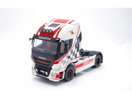 Iveco Stralis HI-WAY - 2016 Abarth Tuning Truck Hachette1:43 - časopis s modelem  Iveco Stralis 2016 - kovový model