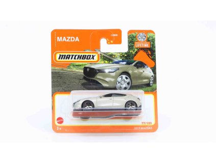 Mazda 3 2019 1:64 - MATCHBOX  Mazda 3 - model auta
