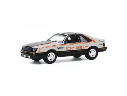 Official Pace Car 63rd Annual Indianapolis 500 Mile Race 1979 Ford Mustang White and Black Greenlight 30166 48 1 64 scale Diecast Model Toy Car 6106be1e a470 43ad bf9a ca52ee58306a.4ac6cc9a7fd7774b89f0f5c98c809e29