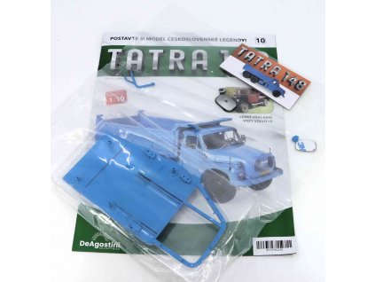 Tatra 148 1:10 - časopis #10 se stavebnicí DeAgostini  Tatra 148 - stavebnice DeAgostini