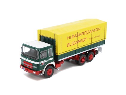 RÁBA 832.13 1973 1:43 - Kultovní náklaďáky minulé éry časopis s modelem #56  RÁBA 832.13 - kovový model auta 1/43
