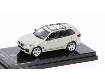 BMW X5 RHD šedá 1:64 - PARAGON Models  BMW X 5 - kovový model auta 1/64