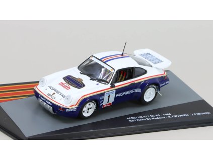 Porsche 911 SC RS 1984 H.Toivonen - J.Piironen 1:43 - Centauria časopis s modelem #36  Porsche 911 SC RS - 1:43 kovový model
