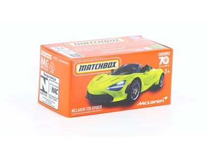 McLaren 720S Spider 1:64 - MATCHBOX  McLaren 720 Spider - model auta