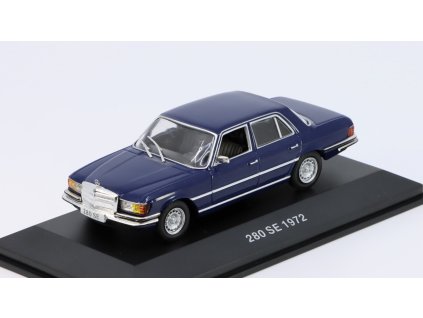 Mercedes-Benz S-Klasse W116 280 SE 1972 1:43 - IXO Models Mercedes S-Klasse W116 - kovový model auta