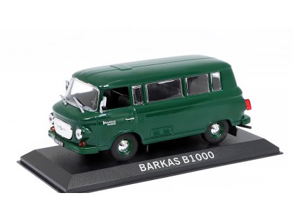 Barkas B1000 1:43 - časopis s modelem  Barkas B 1000 - kovový model auta