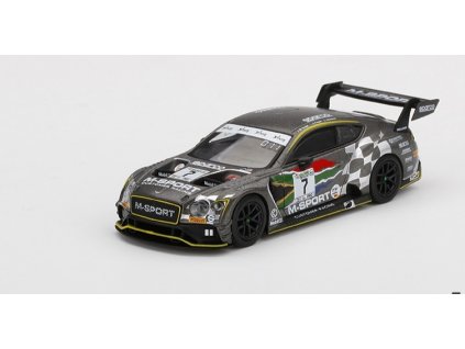 Bentley Continental GT3 #7 2020 Intercontinental GT Challenge Kyalami 9 Hrs RHD 1:64 - MiniGT  Bentley Continental GT3 No. 7 - kovový model auta 1/64