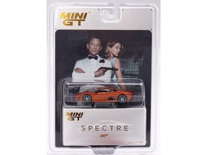 Jaguar C-X75 James Bond 007 "Spectre" Dutch Packaging 1:64 - MiniGT  Jaguar C-X75 - kovový model