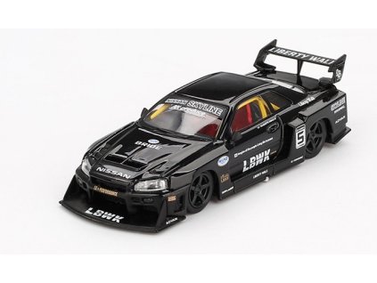 Nissan LB-ER34 Super Silhouette Skyline 1:64 - MiniGT  Nissan Skyline - model auta