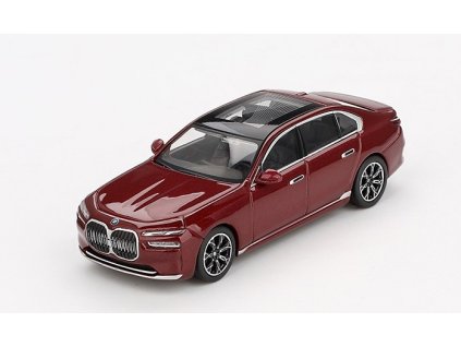 BMW i7 xDrive60 2023 LHD 1:64 - MiniGT  BMW i7 - kovový model auta