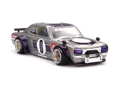 Nissan Skyline 2000GT-R KPGC10 Kaido Works V1 1:64 - MiniGT  Nissan Skyline GTR - kovový model auta