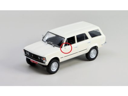 Fiat 125P 4x4 1:43 - DeAgostini časopis s modelem BAZAROVÉ ZBOŽÍ  Fiat 125P 4x4 - kovový model auta