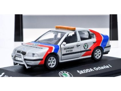 Škoda Octavia I Narimex - Záchranný Systém 1:43 - KADEN  Škoda Octavia I Narimex - kovový model auta