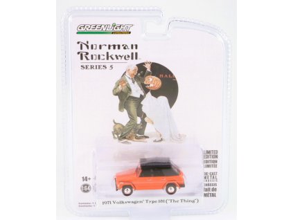 Volkswagen Type 181 The Thing 1971 1:64 - GreenLight  VW Type 181 - kovový model