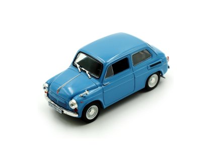 ZAZ-965A Zaporožec 1:43 -  Časopis kultovní auta ČSSR  časopis s modelem #120  ZAZ 965A Zaporožec - kovový model auta