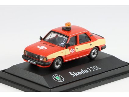 Škoda 120L 1:72 - DP hl.m. Prahy - Abrex BAZAROVÉ ZBOŽÍ  Škoda 120L - kovový model auta